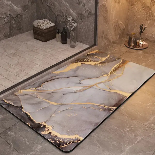 Marble Luxury Shower Mat