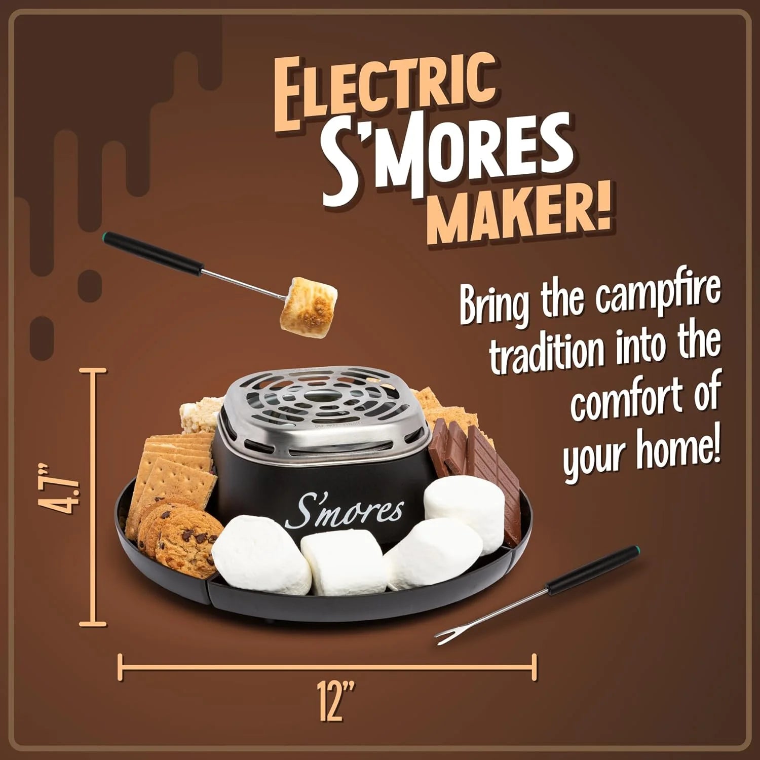 Indoor Electric Smores Maker Kit 