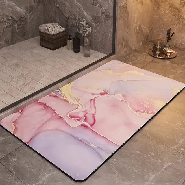 Marble Luxury Shower Mat