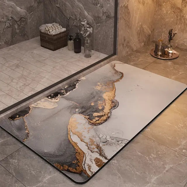 Marble Luxury Shower Mat