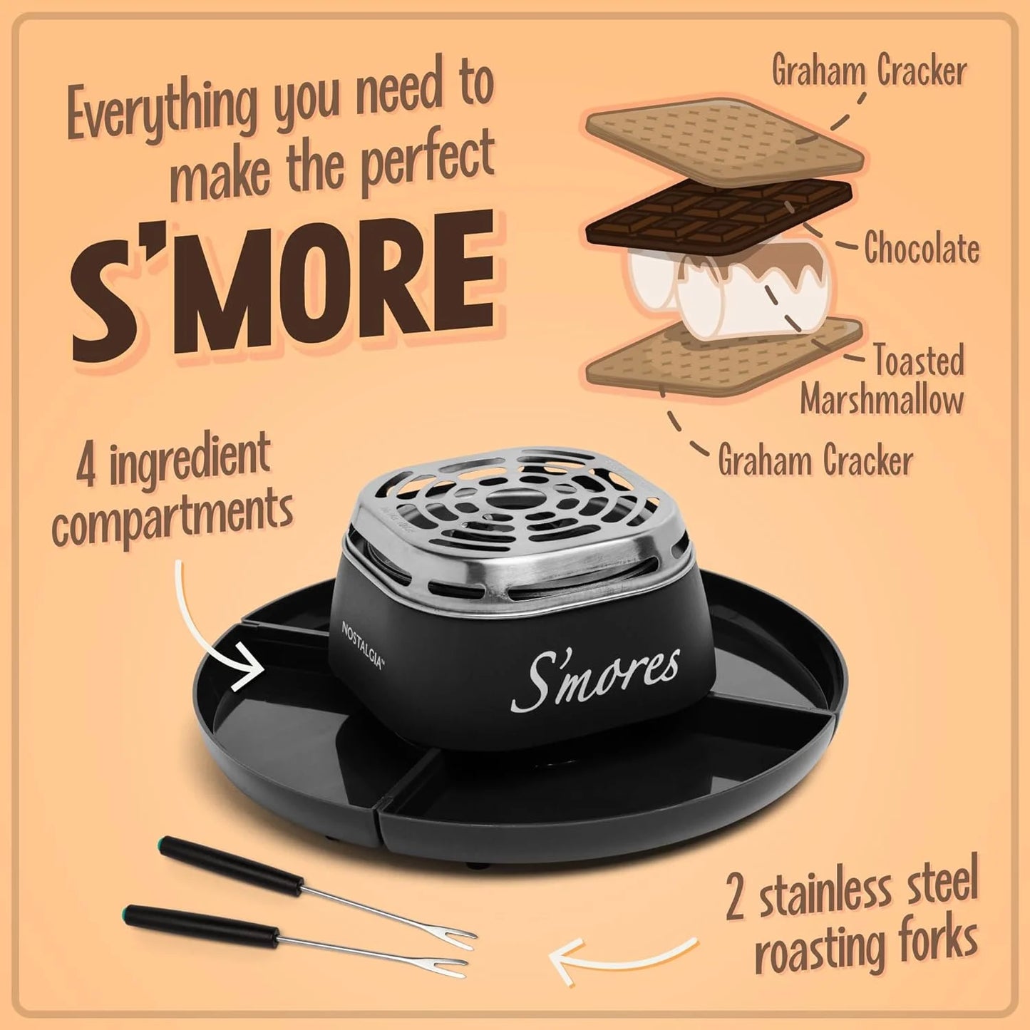 Indoor Electric Smores Maker Kit 